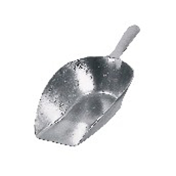 Producten meelschep voerschep aluminium plat 16kg