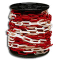 Producten afzetketting rood wit 6mm 30m
