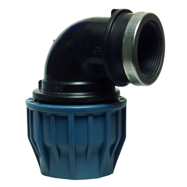 Producten knie pe 90 plus binnendraad 32mm x 34