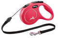 Flexi producten rollijn new classic koord rood m 5 meter tot 20kg