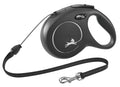 Flexi-Rollerschnur, klassisches Kabel, schwarz