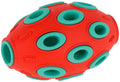 Producten rugby toyfastic te vullen roodturkoois 12 x 7 5 cm