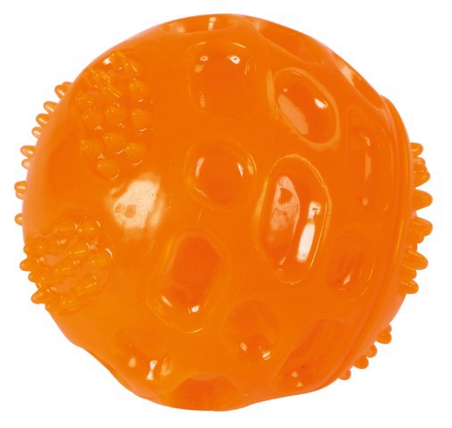Producten ball toyfastic squeaky oranje oe7 5cm