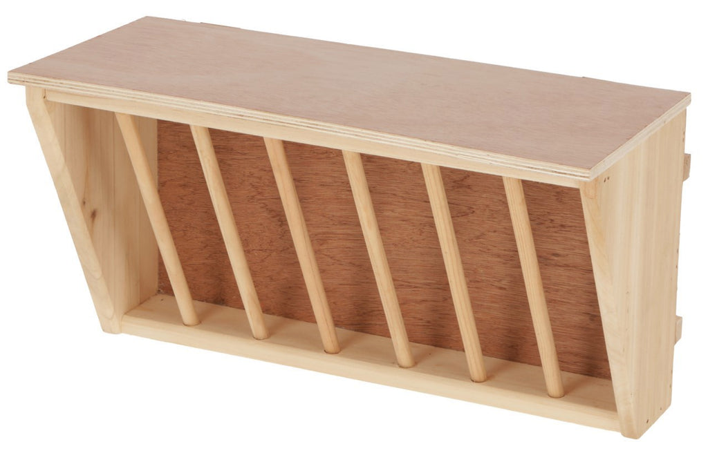Kerbl hooiruif met zitplank 37 x 17 x 20 cm