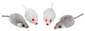 Producten muis grijswit 5cm 4 stuks