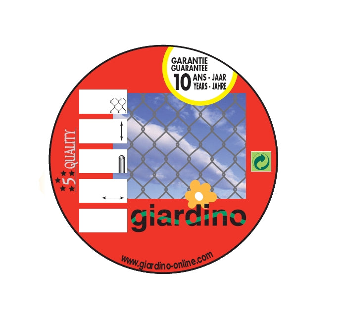 Giardino producten gaas harmonica verzinkt 5020 150m x 25m