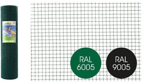 Giardino producten gaas gelast zwart 127110 201m x 25m