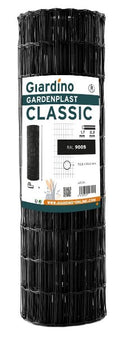 Giardino producten gaas gardenplast classic 1 83m x 25m ral 9005 zwart
