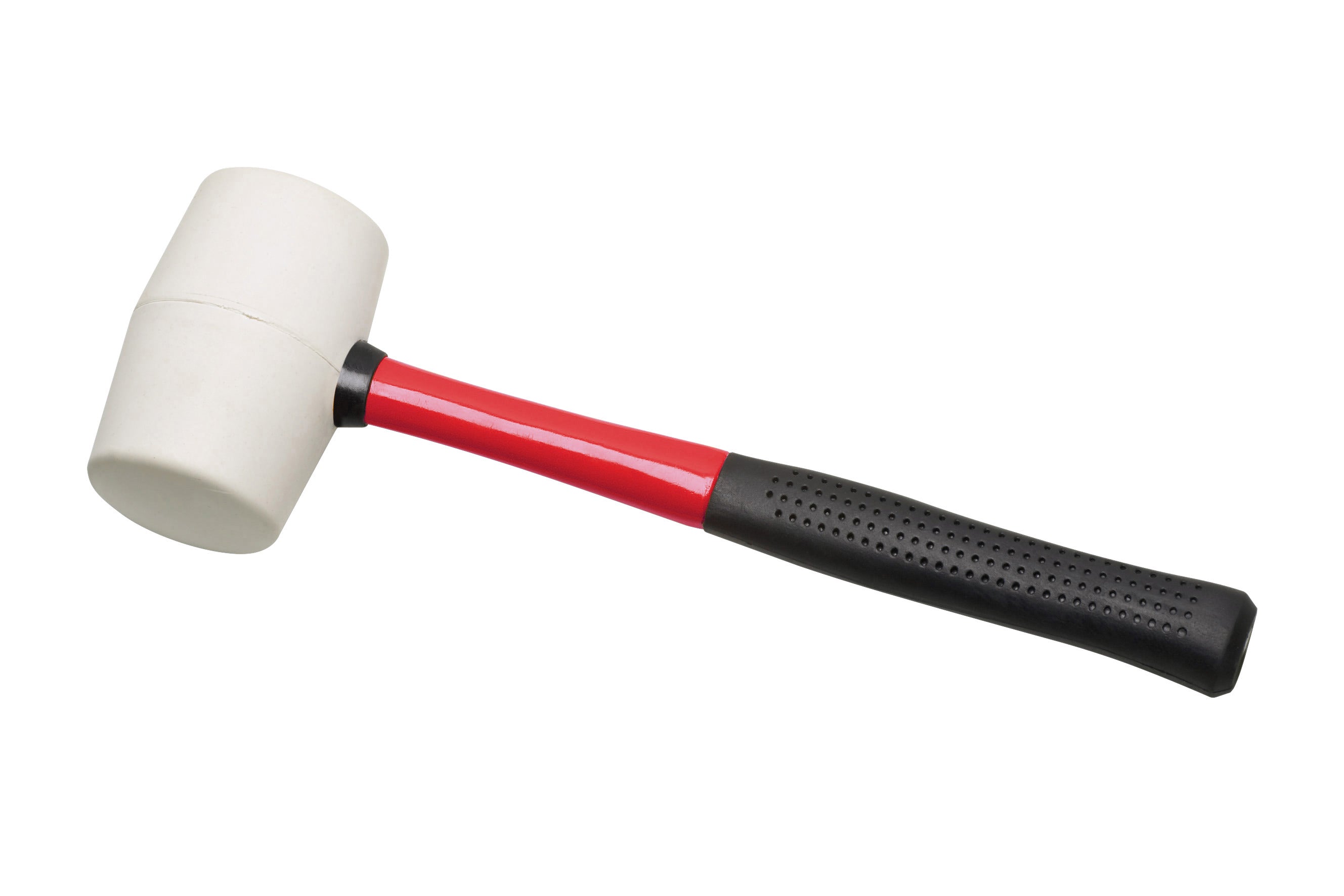 Meister producten rubberhamer 480gr met fiberglassteel