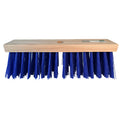 Mm eurotool producten stalbezem pvc blauw zichtbare vezellengte 110mm 36cm fsc