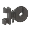 Eider producten klemm fix isolator zwart 50 stuks voor rantsoenpaal