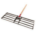 Polet producten egalisatiehark rvs 800 x 250mm compleet met steel 150cm