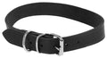 Producten hondenhalsband leer 30mm zwart