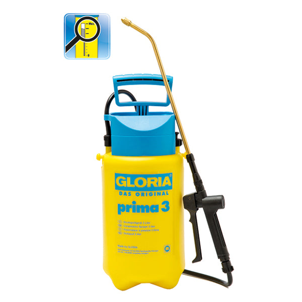 Gloria drukspuit prima 3 knst 3 liter