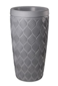 Producten regenton flow platinumgrijs 240l incl plantenbak