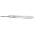 Producten castreermes houder rvs