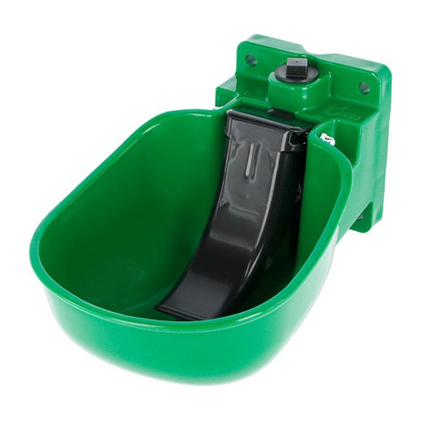 Producten drinkbakje kunststof groen k50 34 12 met tong