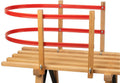 Producten ruggensteun kunststof voor houten slede