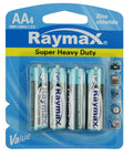 Raymax producten batterij penlite r6p zink aa 1 5v a 4st