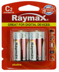Raymax producten batterij alkaline lr14 c 1 5v x2st