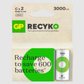 Gp producten batterij oplaadbaar recykoplus c x2st
