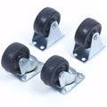 Buck+Lenkrolle 40 mm, schwarz