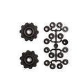 derailleurwieltjes 10 tanden 8S zwart 2 stuks