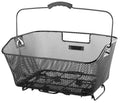 M-Wave-Heckkorb, Draht, Metall, schwarz, abnehmbar