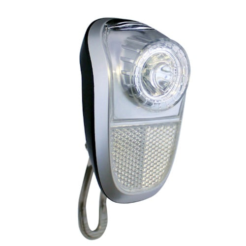 Union LED-Frontscheinwerfer, 1 LED, Modell Galaxy 4960, Akku, schwarz/silber