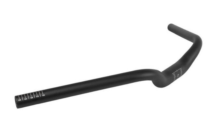 M-Wave Lenker, Modell E-Trekking, 640 mm, Rise 38 mm, 31,8 mm, Aluminium, matt schwarz