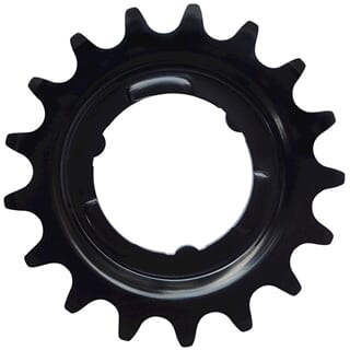 KMC Shimano schmales 17T Ritzel hinten schwarz (25 Stück)