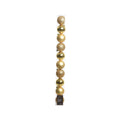 Decoris kerstballen 6cm kunststof goud 10-dlg