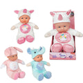 Toi-toys beau zachte babypop in dierenpakje 31cm