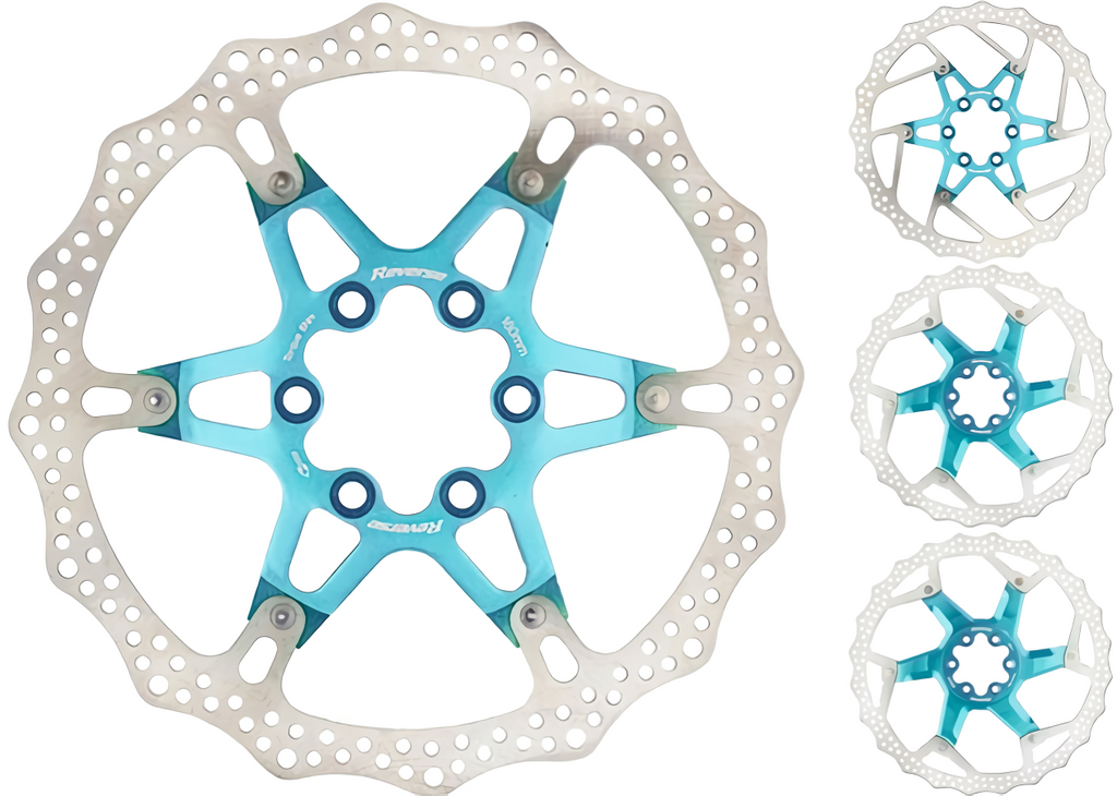 Reverse components aluminium steel rotor