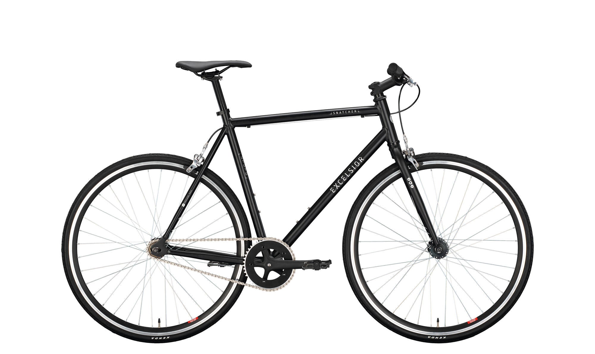 Excelsior singlespeed snatcher (#1) bike excels. snatcher 28 53 diam.1sp black matt