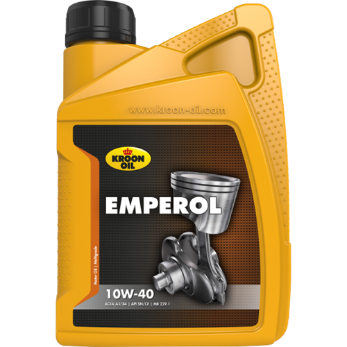Kroon-oil emperol - 10w-40 motorolie - semi-synthetisch - 1 liter - transparant