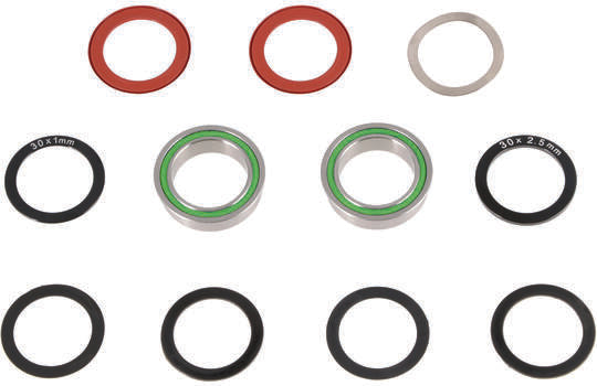 Enduro - Lagersatz BB86 92 30mm AC Edelstahl