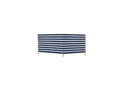 Gerkimex windscherm katoen 240cmx90cm blauw wit