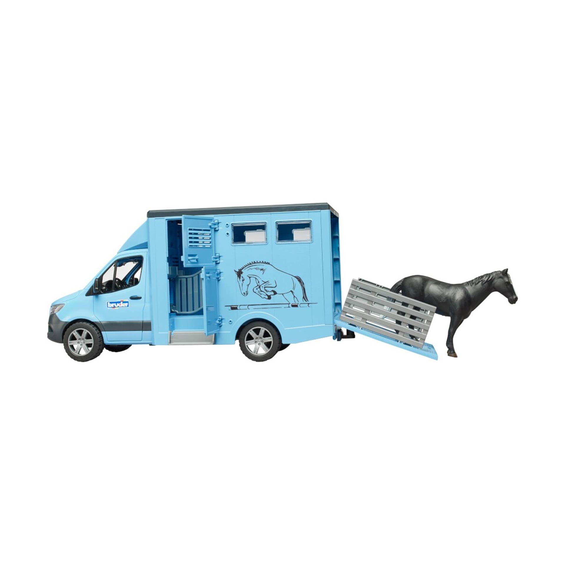 Bruder mercedes benz sprinter diertransport met paard