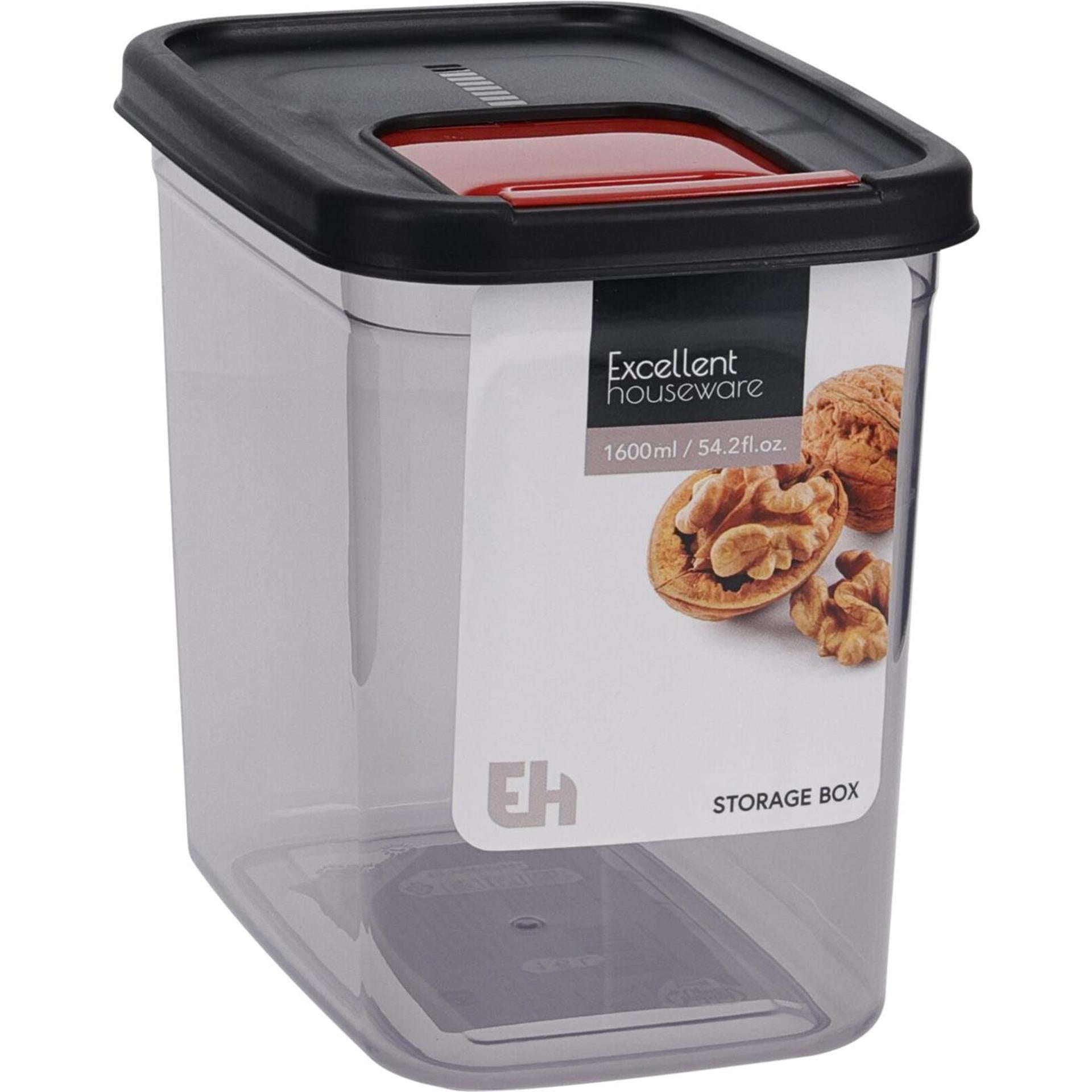 Excellent houseware strooibus kunststof 1600ml
