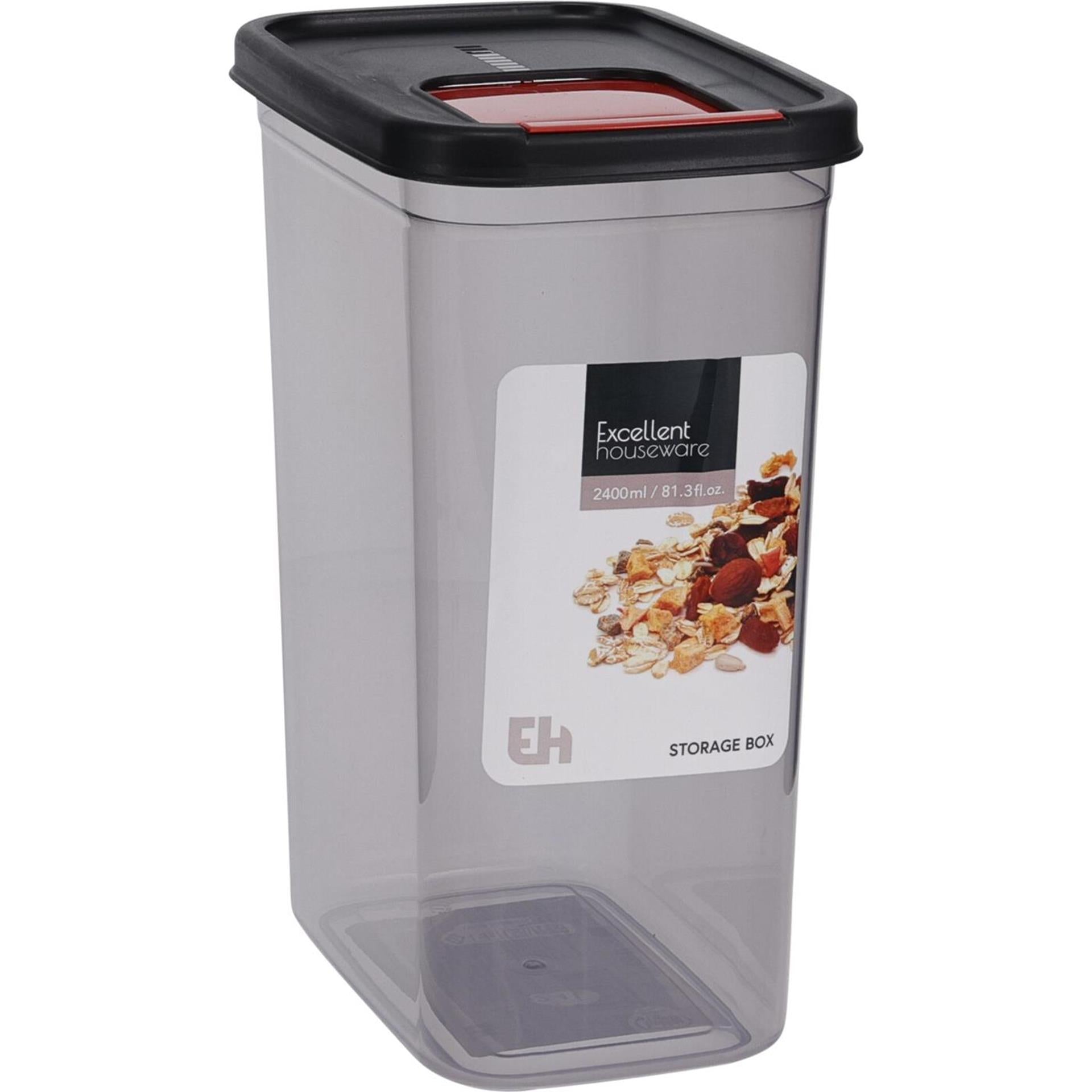 Excellent houseware strooibus kunststof 2400ml