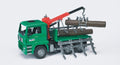 Bruder man tga houttransportwagen