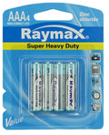 Raymax batterij penlite mini r03 zink aaa15v %c3%a0 4st