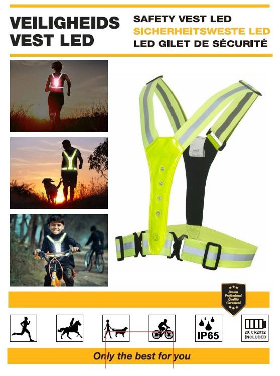 LED-Laufsicherheitsweste