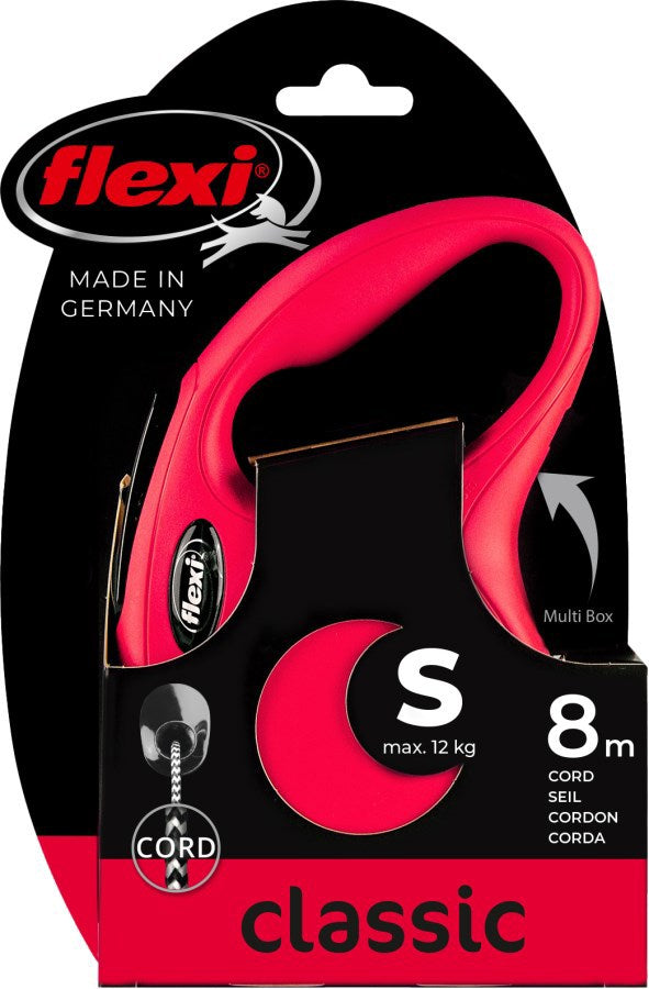 Flexi Rollenleinenschnur rot