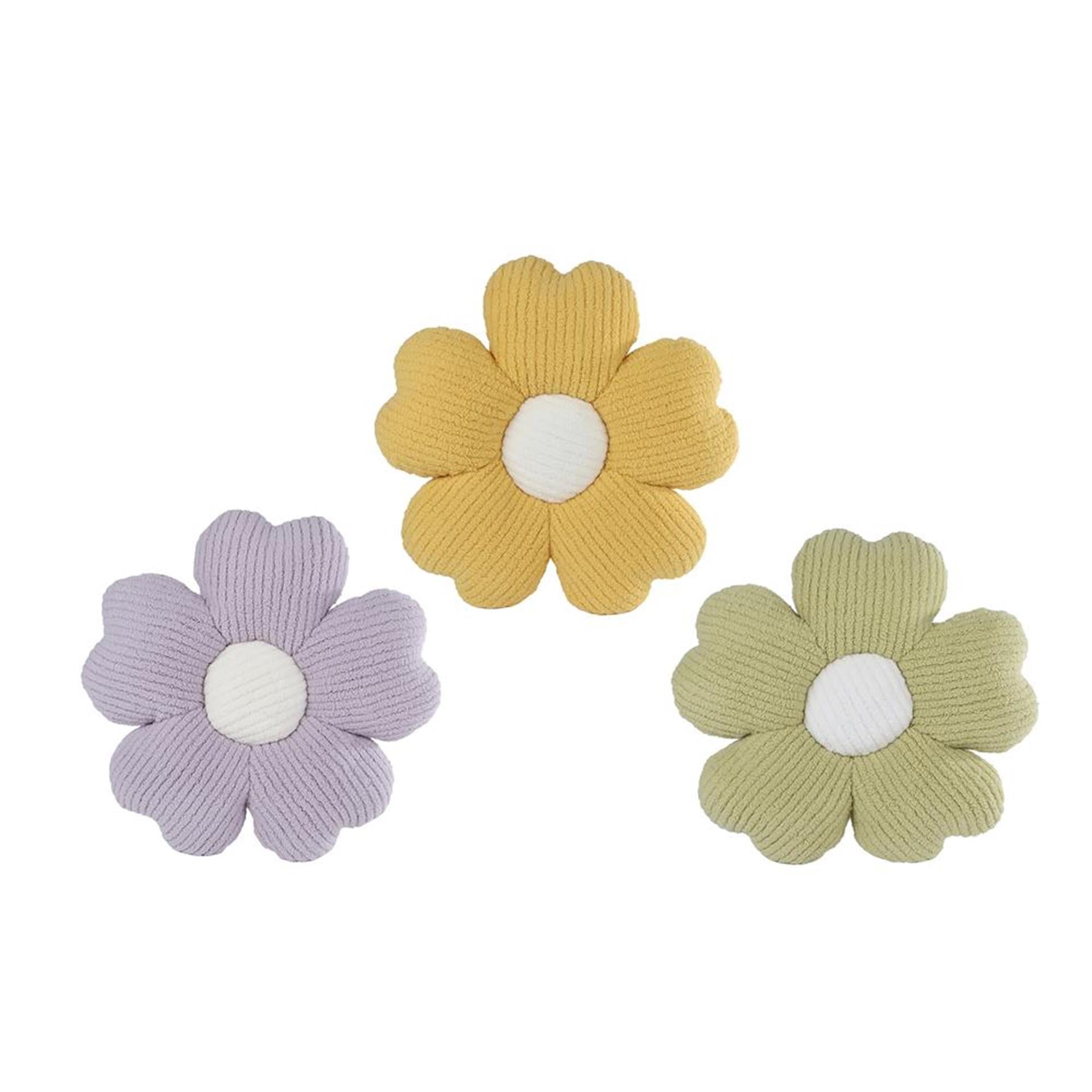 Knus kussen daisy 40x40x10cm