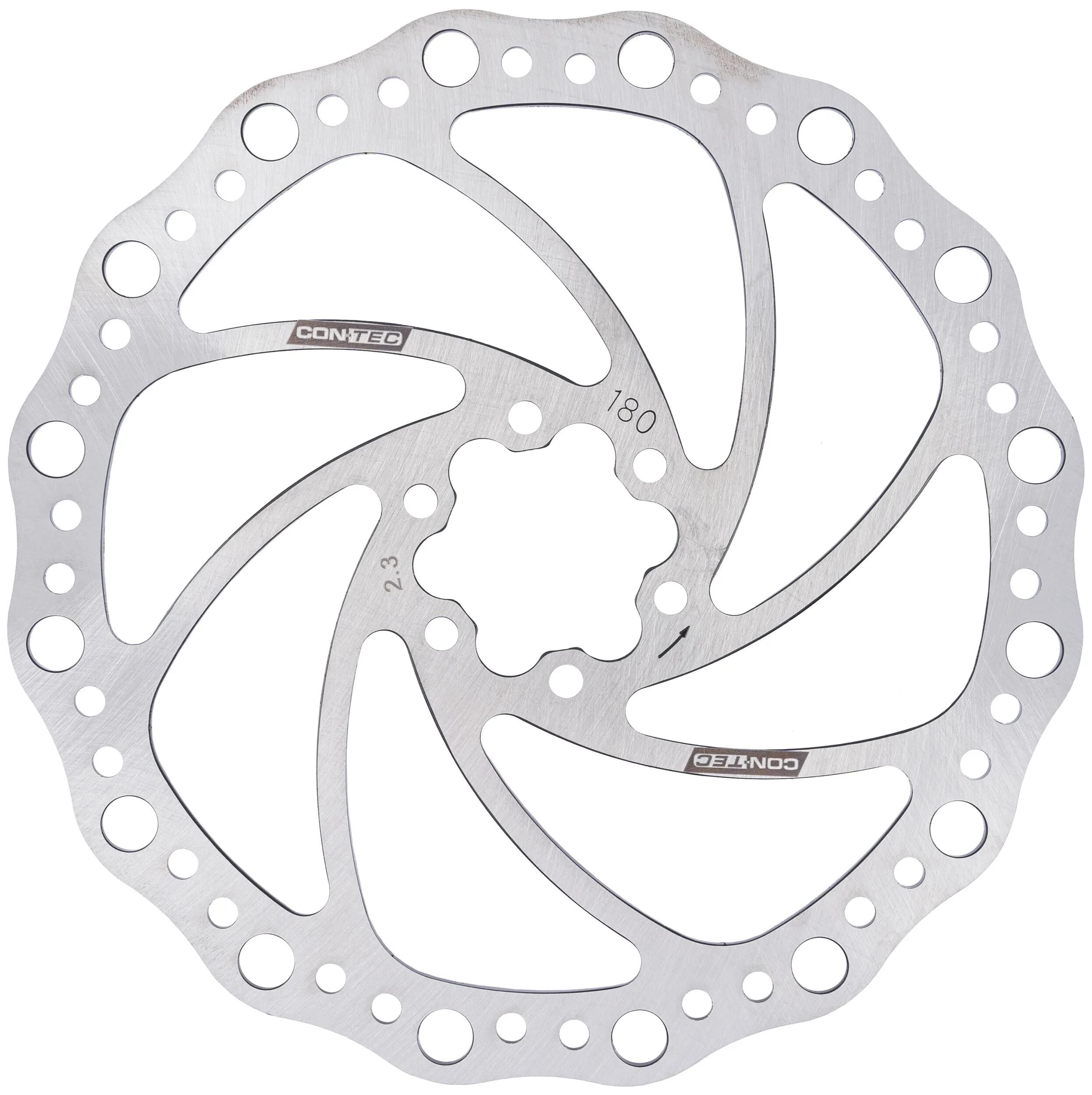 Contec bremsscheibe cdr-et ct disc br. rotor cdr-et 180mm x 2,3mm 6-loch