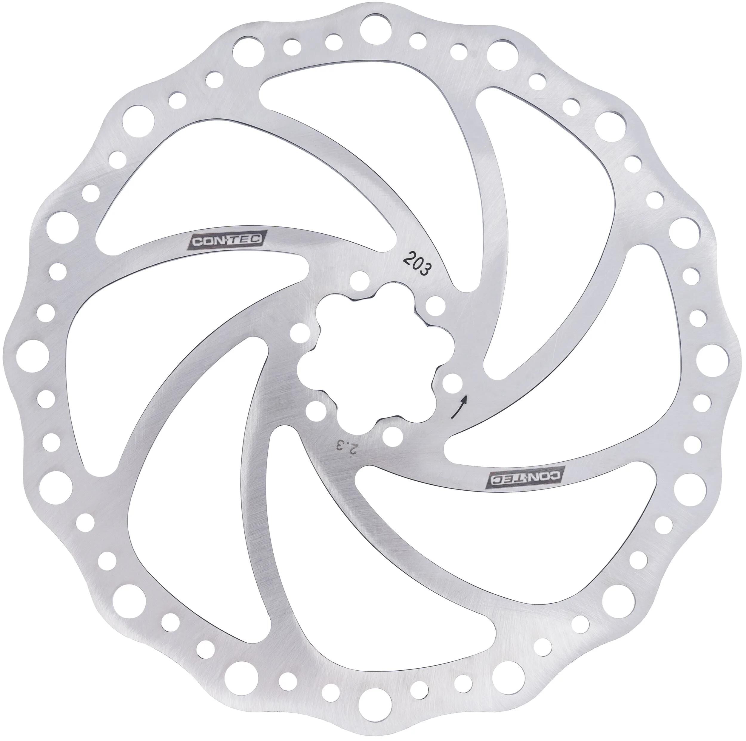 Contec bremsscheibe cdr-et ct disc br. rotor cdr-et 203mm x 2,3mm 6-loch