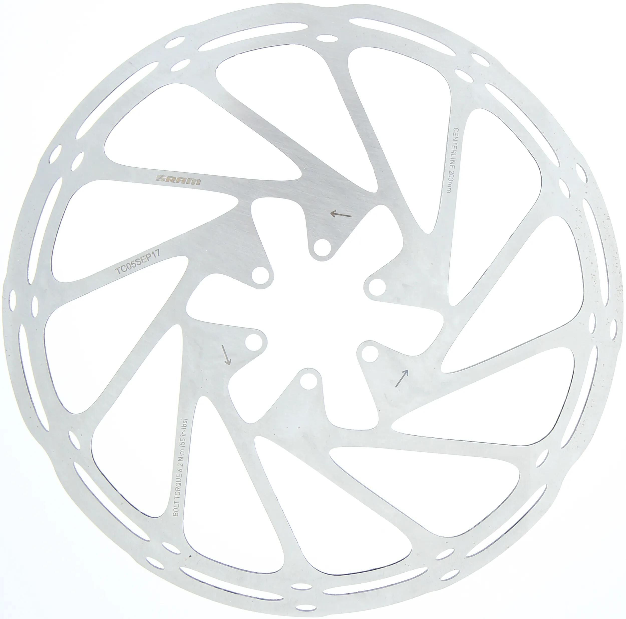 Sram remschijf centerline rotor centerline 203mm 6-hole sst