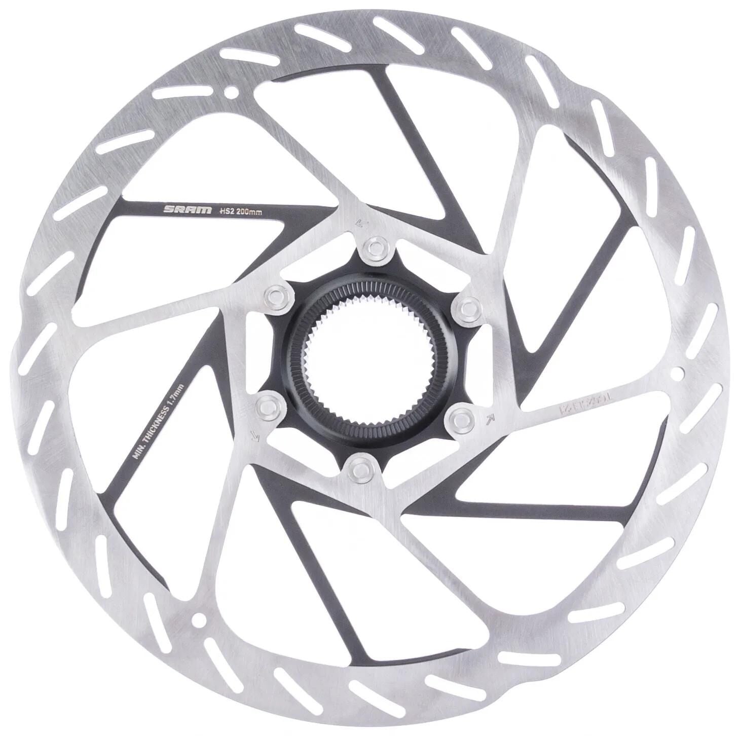 Sram bremsscheibe hs2 brake rotors hs2 200 mm cl rounded
